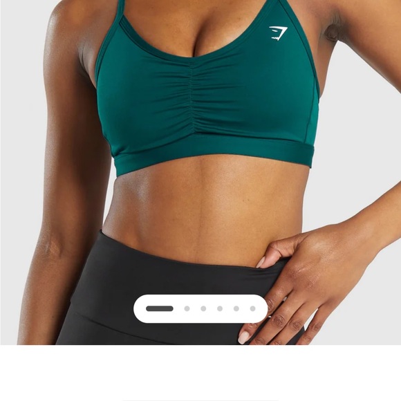 Gymshark Other - Gymshark ruched sports bra- size small